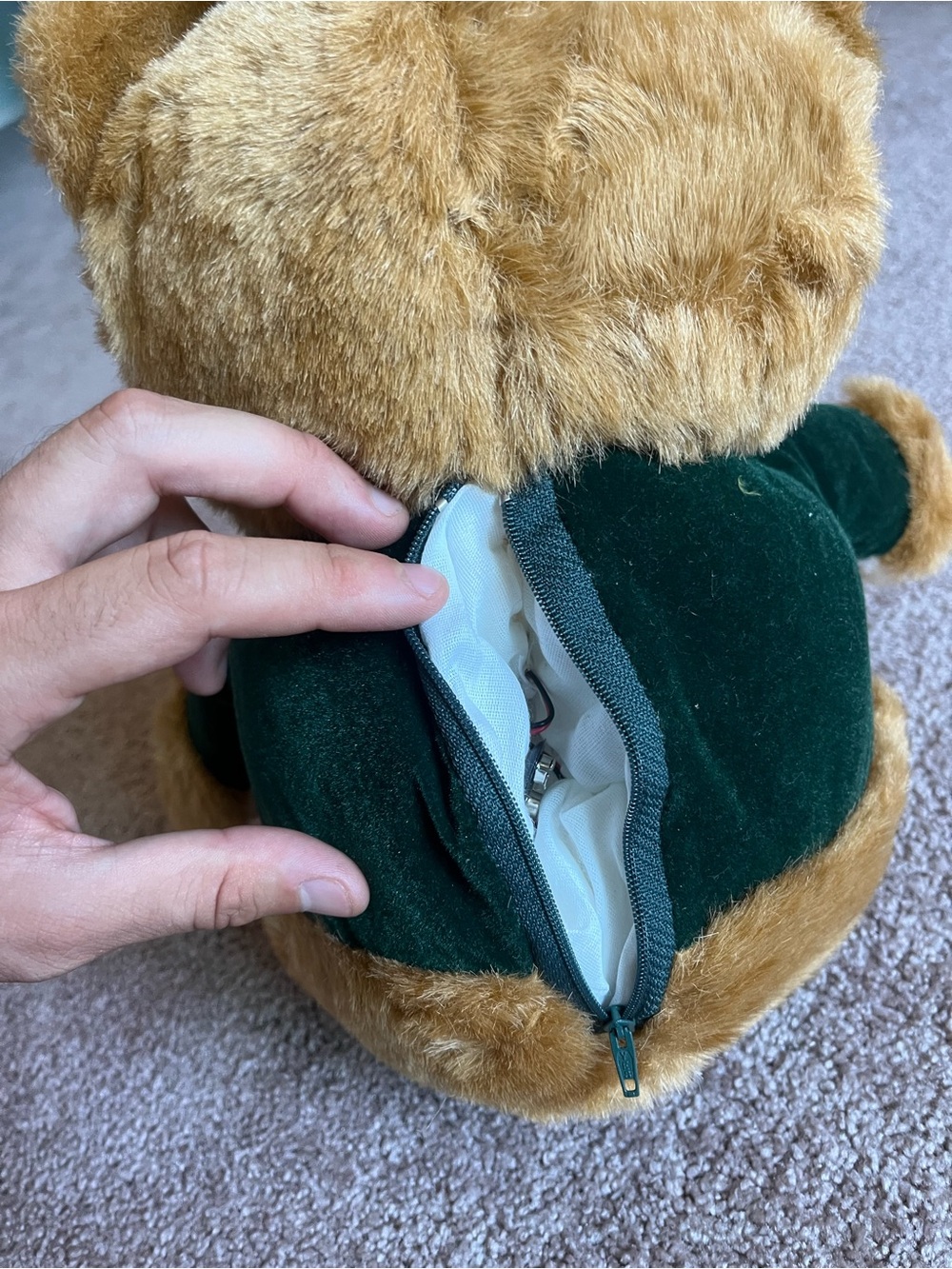 VTG ‘85 Smart Sam The Talking Bear Plush Toy - Picture 5 of 6